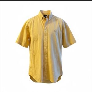Yellow Polo‎ by Ralph Lauren Men's Shirt size medium